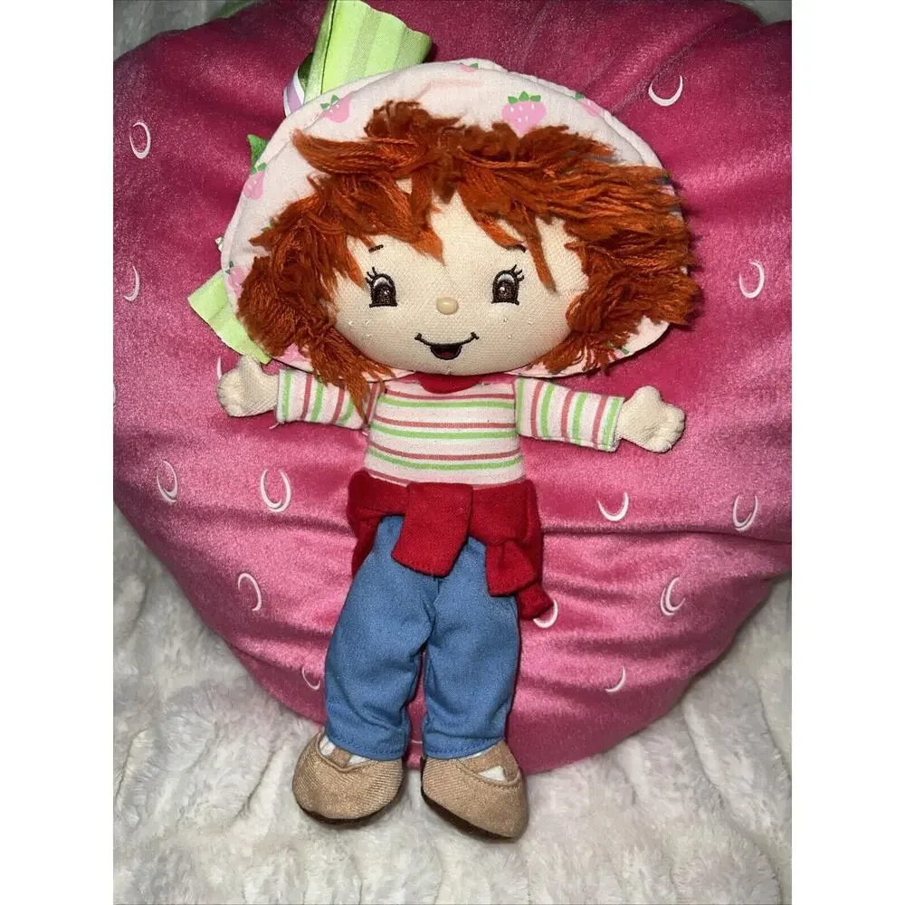 Vintage Strawberry‎ Shortcake Plush Pillow